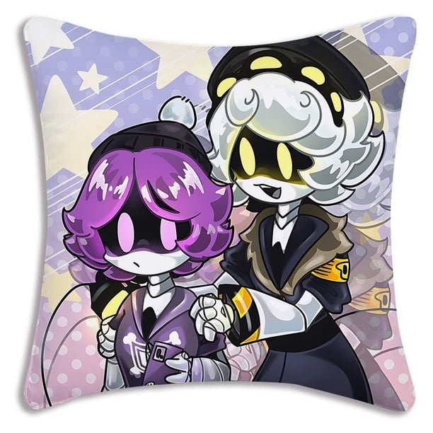 M-murder-Fundas de almohada para Drones, cubierta de cojín de felpa corta con estampado de doble cara, decoración de sofá de dibujos animados para el hogar
