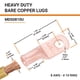 thumbnail image 2 of SELTERM 10 piezas 8 AWG - Perno #10 - Terminales de batería Terminales de alambre resistentes Terminales de anillo Extremos de cable de batería Terminales de calibre 8 Ojales de cobre desnudo UL Conec, 2 of 5