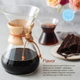 thumbnail image 3 of Cafetera de Vidrio Chemex Pour-Over - Serie Clásica - 6 Tazas - Empaque Exclusivo, 3 of 5