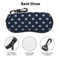 thumbnail image 3 of Sikiie Wolf And Moon Sunglasses Soft Case Neoprene Zipper Eyeglass Case, Zipper Portable Spectacle Cases for Men Women, 3 of 6