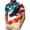 Purple #18, variant on Men's Short Sleeve 4th of July Print Henley T-Shirt – Patriotic Independence Day Graphic Tops Summer Casual Wear Short Sleeve Henley Mens