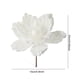 thumbnail image 3 of Rapeiae 15CM Adhesive Powder Flocking Christmas Flower High-end Fabric Christmas Decoration Simulation Flower, 3 of 6