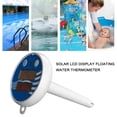 thumbnail image 3 of AIHOME Floating Water Thermometer Swimming Pool Equipment Tools Electronic Solar Charging LCD Display Pool Thermometer, 3 of 9