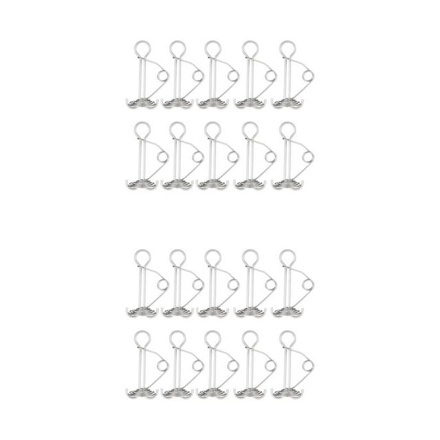 yingyy Pack de 10 en Forme de Spirale Ressort Pont Piquet Corde Boucles Acier Inoxydable Coupe-Vent Tente Rétractable Piquets 2Set