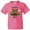 Neon Pink, variant on Inktastic Happy Groundhog Day Cute Youth T-Shirt