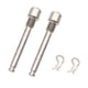 thumbnail image 2 of 2 Piezas Pernos de Freno de Disco de Bicicleta Perno de Abrazadera de Freno Pernos de Rotor de Ciclo Inserciones de Pasador de Rosca M4 Tornillos Piez plata, 2 of 8