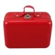 thumbnail image 1 of ColoMX Mini cajas de maleta Caja de regalo de fiesta de dulces Caja de maleta de juguete Bolso rectangular Contenedor de joyería de hojalata para electrónica Joyería Maquillaje Rojo, 1 of 7