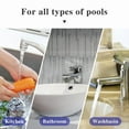 thumbnail image 4 of 3Pcs Bathtub Drain Stopper Bathroom Bath Tub Sink Waste Pop-Up Plug Replacements, 4 of 6