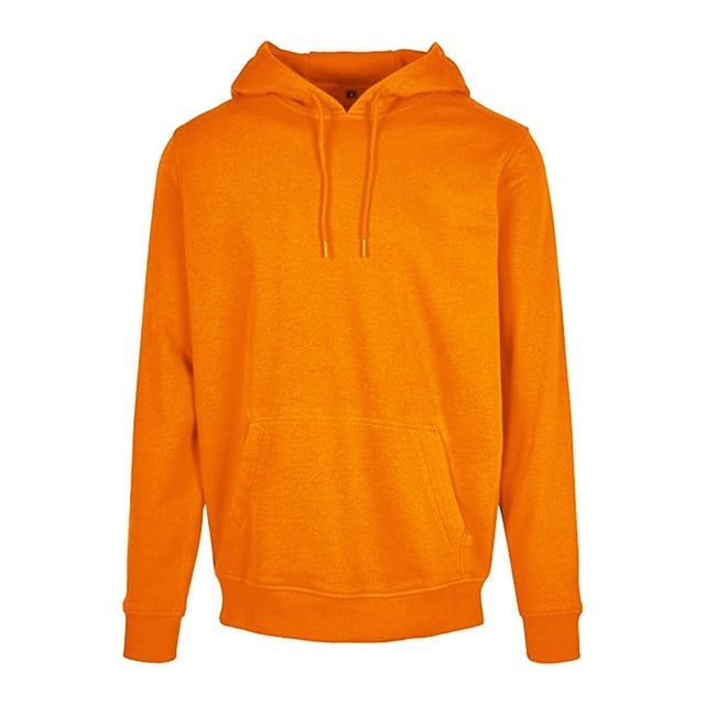 Build Your Brand Mens Heavy Pullover Hoodie