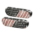 thumbnail image 2 of Yuyamidu American Flag Seat Arm Rest Cover for Most Cars Trucks SUVs Reusable Car Armrest Handle Cover for Most Vehicles Auto Armrest Protector Covers, 4th of July, 2 of 7