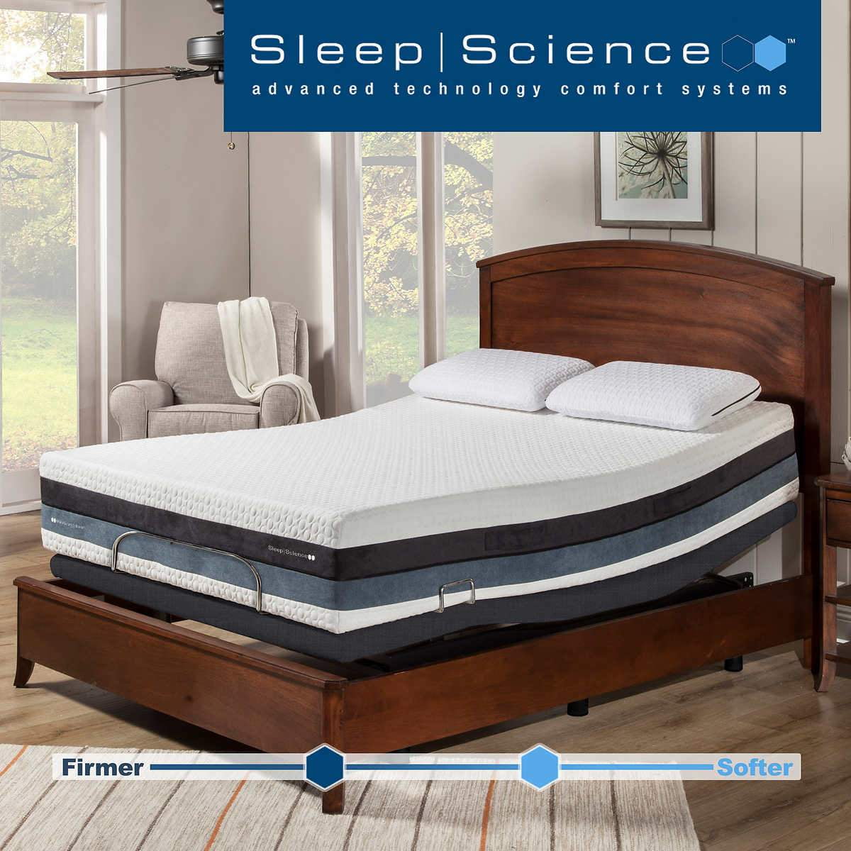 Sleep Science Q Series Adjustable Base, Sleep Science Adjustable Bed Frame