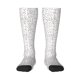 thumbnail image 1 of Fotbe Poodle Dog Calcetas Divertidas Estampadas para Hombre y Mujer, Calcetas de Algodón hasta la Rodilla para Caminar, Correr, Enfermería y Embarazo, 1 of 6