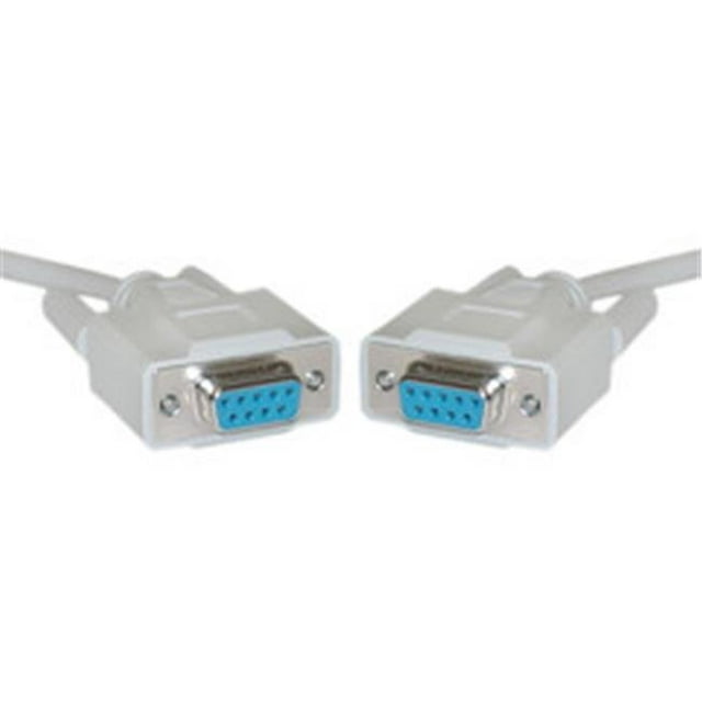 Null Modem Cable DB9 Female UL rated 8 Conductor 25 foot