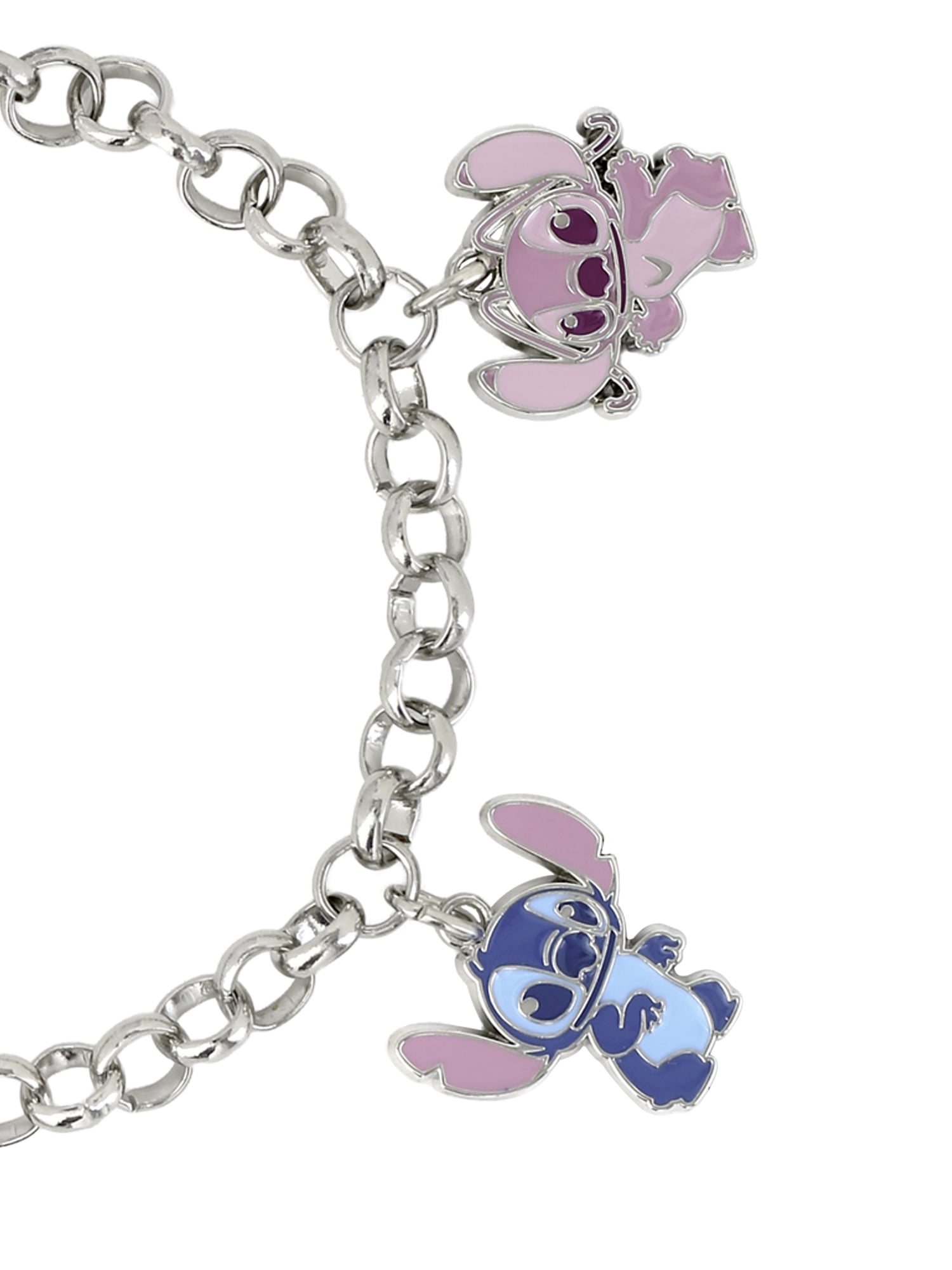 Disney Stitch Charm Bracelet with Playful Decorative Accents