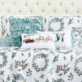 thumbnail image 4 of Southshore Fine Living, Inc. Christmas Quilt Set Full, Snowflake Over Christmas Trees & Reindeer, 4 of 9