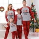 thumbnail image 2 of Conjuntos de pijamas familiares a juego para mamá Pijamas navideños con camiseta de manga larga y pantalones Ropa de estar por casa, 2 of 6