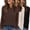 3pcs Black / Brown / Beige, variant on Ekouaer Long Sleeve Shirts for Women Casual Crew Neck Tops Lightweight Thermal Underscrub Fall Outfits