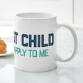 thumbnail image 5 of CafePress - Youngest Child Mugs - 11 oz Ceramic Mug - Novelty Coffee Tea Cup, 5 of 6