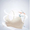 thumbnail image 3 of Pavied Minimizer Bras Bralettes for Women Feelingirl Bra High Support Bras For Women Adjustable Strap Full Coverage Up Bras Comfortable No Underwire Wireless Bras Seamless Bras Womens Bras Orange L, 3 of 8