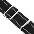 thumbnail image 2 of OULII 1Pcs Laisse Double en Nylon Noir pour Chien pour Promenade Ensemble, 2 of 7