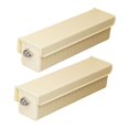 thumbnail image 1 of Soporte de guardarropa de almacenamiento de calcetines montados en la pared Modern Decorative Underwear Organizer Cajón de cajón para ropa Cinturas 2 piezas beige, 1 of 8