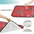 thumbnail image 3 of Washable Pet Pee Pads with Super Absorbent Reusable Training Pads for Dogs & Cats Christmas Tree Branches, 3 of 6