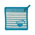 thumbnail image 1 of Kay Dee 6661854 Porte-Pot en Coton Turquoise - Lot de 6, 1 of 1