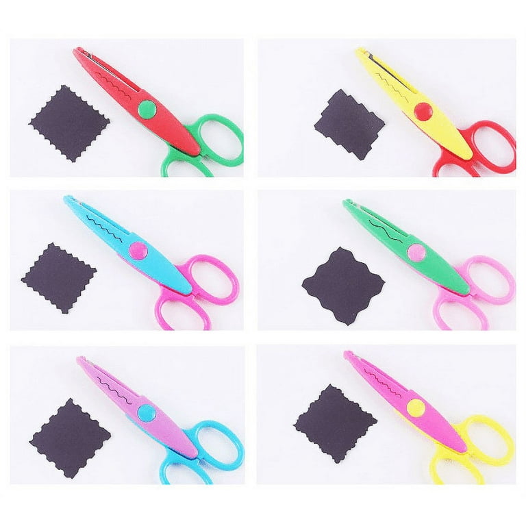 Mr. Pen- Craft Scissors Decorative Edge, 6 Pack, Craft Scissors, Zig Zag  Scissors, Decorative Scissors