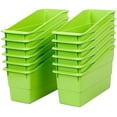 thumbnail image 2 of Durable Book and Binder Holders - 12 Pack, Green Neon, 5 ?" x 12 ?" x 7 ?", Classroom Organization, Storage Solution, Sturdy and Versatile, 2 of 6