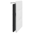 thumbnail image 4 of vidaXL Headboard Cushion Black and White Faux leather 39.4 in wide, 4 of 4