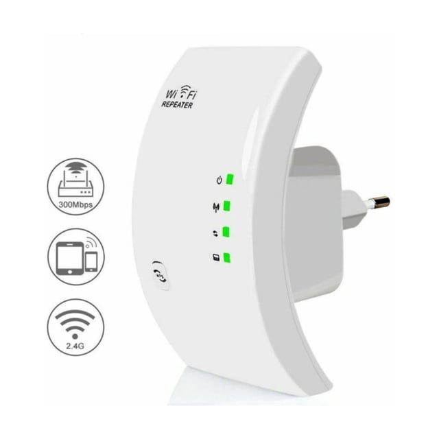 Amplificador Repetidor de Señal Wifi REMEX 300Mbps Blanco