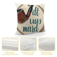 thumbnail image 4 of YINGXI Throw Pillow Covers Vintage Car is Decorative Pillow Cases for Birthday Home Decor 20x20in, 4 of 5