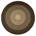 thumbnail image 4 of Colonial Mills 7' x 10' Brown and Beige All Purpose Handcrafted Reversible Oval Outdoor Area Throw, 4 of 4