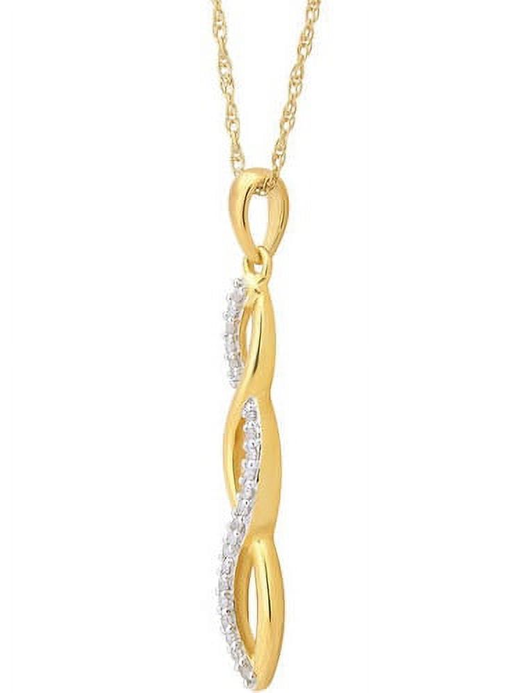 1/4 Carat T.W. Diamond Sterling Silver Infinity 2-Piece Jewelry Set
