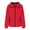 Red, variant on Scyoekwg Coats for Women Plus Size Zipper Hooded Jackets with Pocket Loose Solid Color Outwear Long Sleeve Winter Warm Jackets Casual Outerwear (Blue,XXXXXL)