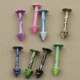 thumbnail image 2 of hengtong 4x8 Pieces Stainless Steel Labret Barbell Piercing, 2 of 9