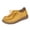 Yellow, variant on Women's Flats Shoes Women's Beaded Round-toe Loafers Loafer Shoes for Women