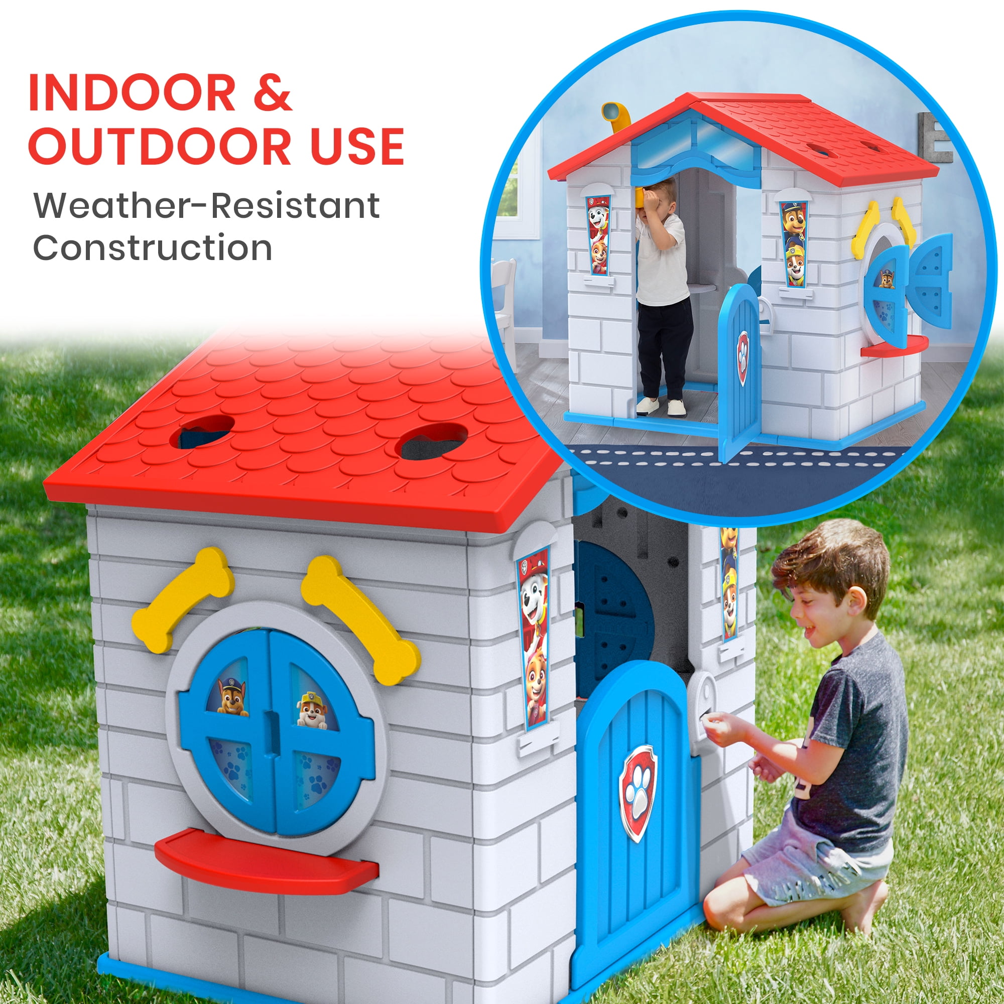 Buy Nick Jr. PAW Patrol Plastic Indoor,Outdoor Playhouse with Easy