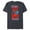 Navy Heather, variant on Marvel Venom: Let There Be Carnage Blue Red Overlay Standard - Short Sleeve Blended T-Shirt for Adults – Customized-Dark Heather