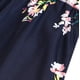 thumbnail image 3 of ICHUANYI Clearance Women Casual V-Neck Short Sleeve Summer Flower Print Knee-Length Dress For Beach(Black, XL) ICHUANYI WER2023080807796, 3 of 6