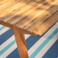 thumbnail image 3 of Noble House Slymar 7 Piece Wooden Patio Dining Set in Teak, 3 of 6
