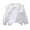 White, variant on GUNIA Girls Long Sleeve Shirts Casual Cute Graphic Crewneck Basic Elegant Ruffled Button Down Shirts Kids Spring Fall Tops Toddler Tees Beige 3-4 Years