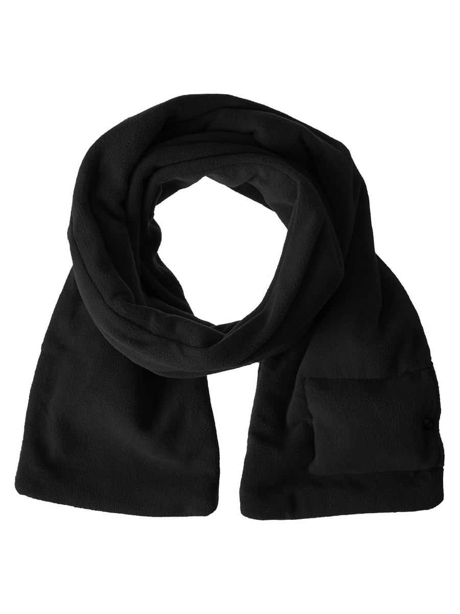 antwort fleece scarf ブラック antwort fleece scarf black - Cozy Spot Heated Fleece Neck Scarf