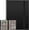 Black, variant on Homotte Trading Cards Binder 9 Pocket, 360 Side Loading Card Holder Organizer Album, Premium Collection for Baseball Cards, Football Cards, TCG Cards(Black)