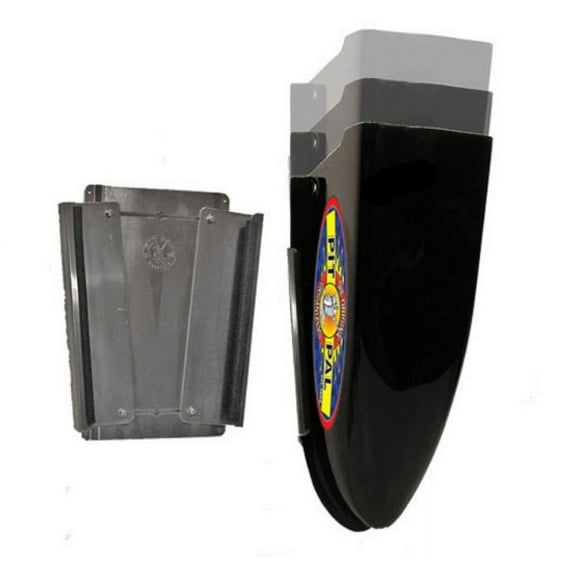 Pit Pal 318 10"W x 16.125"H x 1.75"D Aluminum Dragster Nose Cone Holder