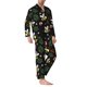 thumbnail image 2 of Balery Bees Pijama para Hombre de Dos Piezas con Manga Larga, Conjunto de Dormir y Descanso Suave con Bolsillos-XX-Large, 2 of 7