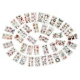 thumbnail image 1 of Christmas  Sticker,  Sticker Exquisite Beautiful Waterproof Sweatproof Safe Eco Friendly  for Outdoor Activities for Home Party, 1 of 8