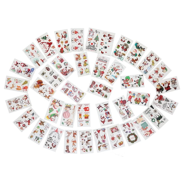 Christmas Sticker, Sticker Exquisite Beautiful Waterproof Sweatproof Safe Eco Friendly for Outdoor Activities for Home Party