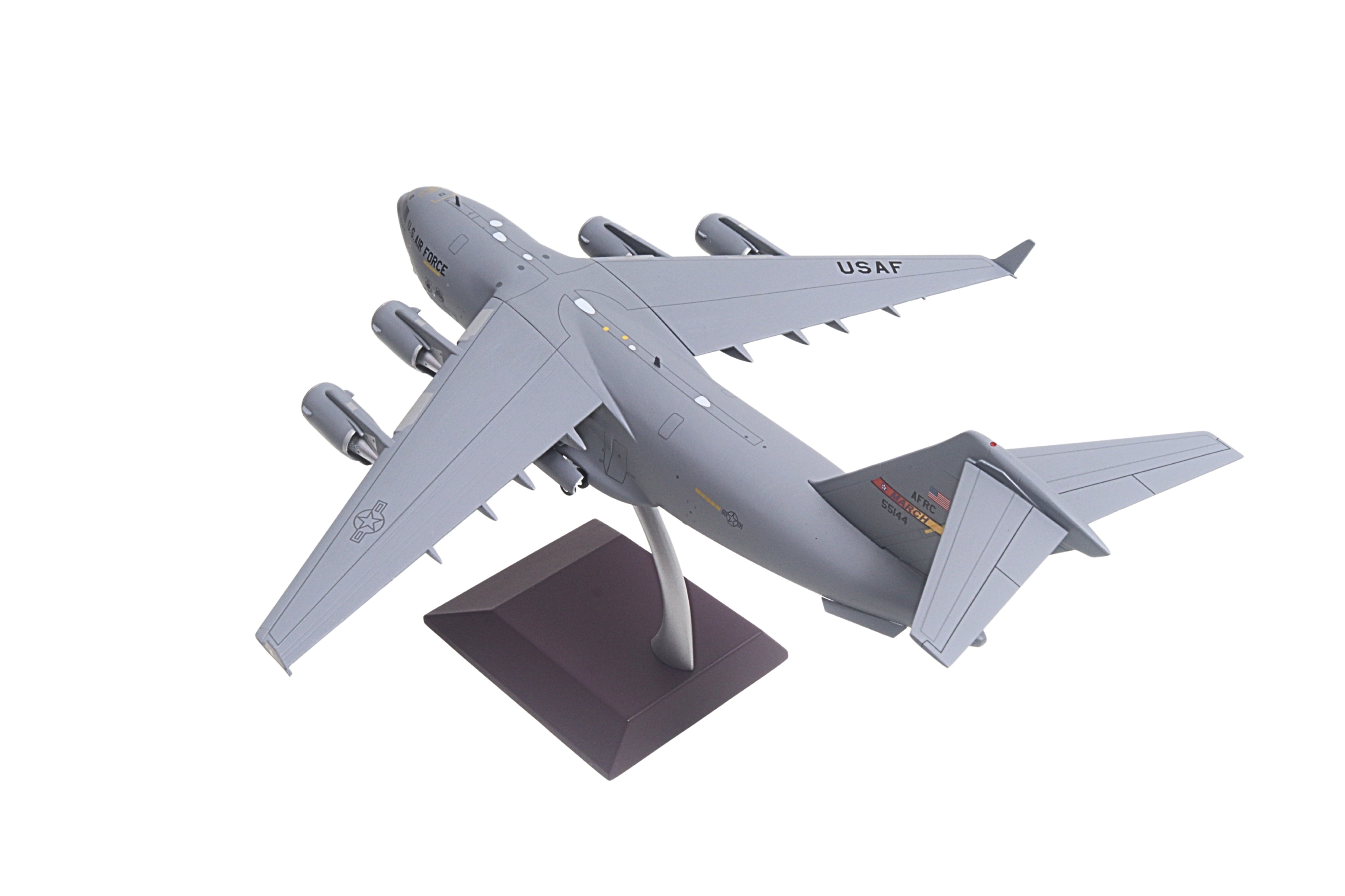 Boeing C-17 Globemaster III Transport Aircraft "March Air Reserve Base" US Air Force 1/200 Diecast Model by GeminiJets