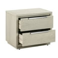 thumbnail image 3 of Abbey 2 Drawer Nightstand in Gray Oak Wood, 3 of 3
